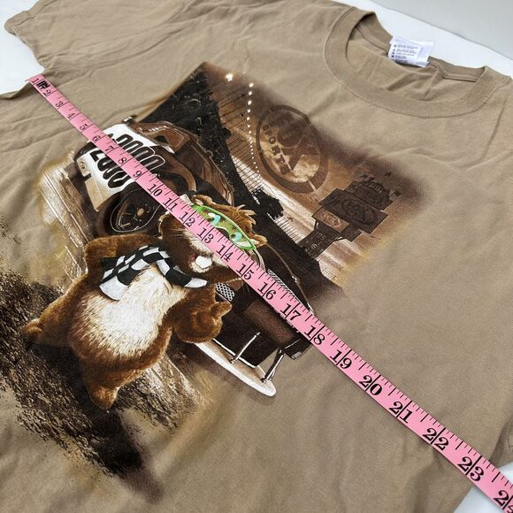 NASCAR Digger T-Shirt Sz XL Fox Sports '09 Double Sided Graphic Chase Authentics - Picture 11 of 12